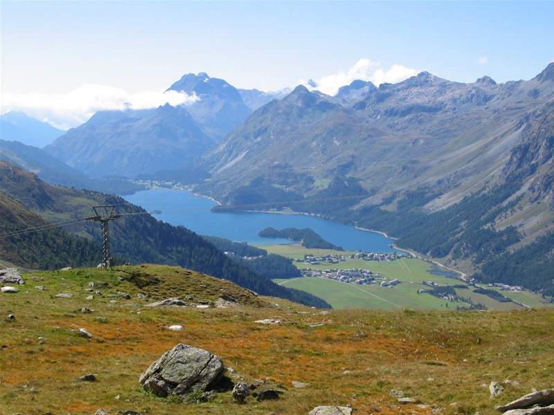 Das Engadin im Sommer