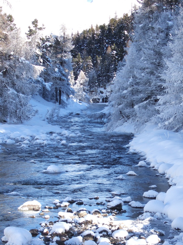 Das Engadin im Winter